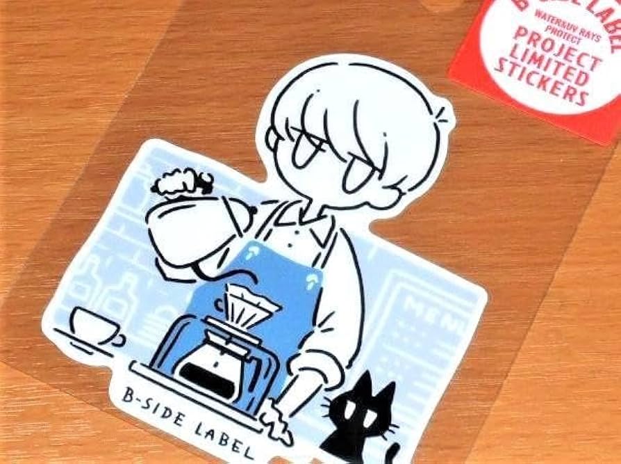 b-side label ステッカー ファイル付き ステッカー情報】ビッグサイズ限定ステッカーに新デザインが登場